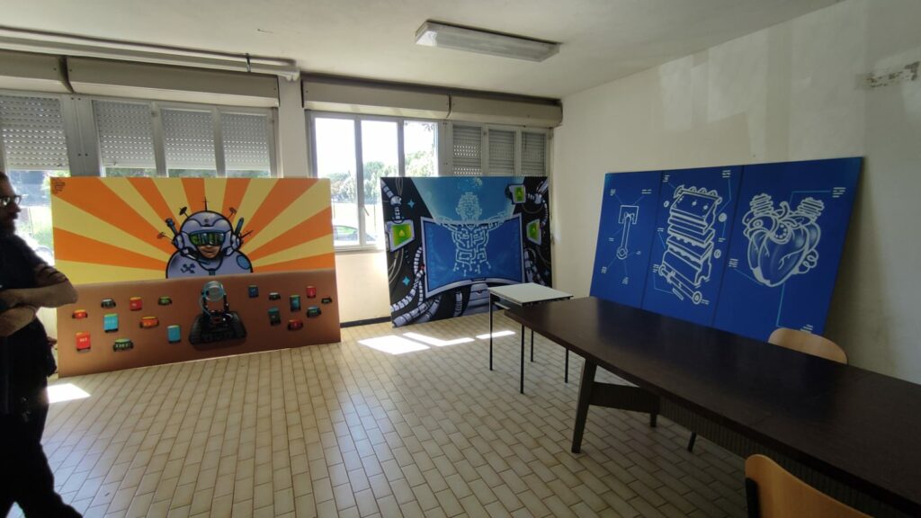 CREATIVITA’ E STREET ART AL POLO MANETTI PORCIATTI
